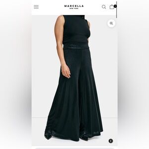 Marcella NYC Georgia Metallic Pants - XS